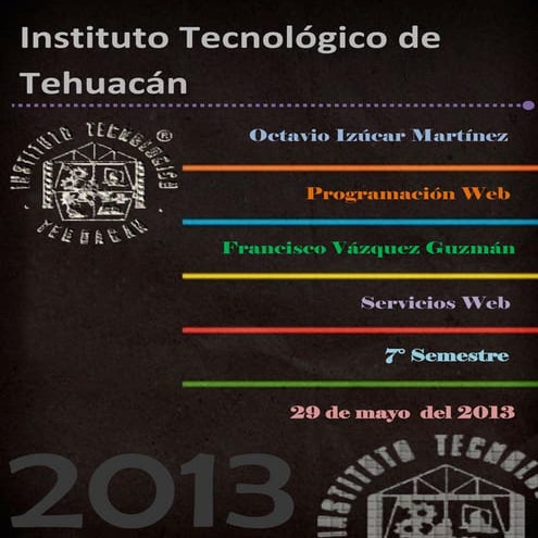 Servicios web java, php, perl, google