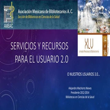 Servicios y recursos para el usuario 2