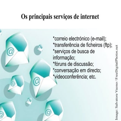 Serviços da internet