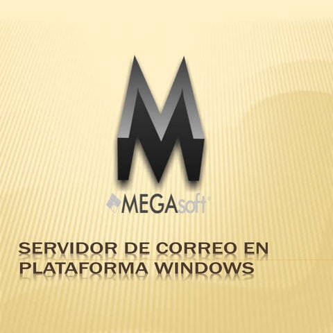 Servidor de correo en plataforma windows