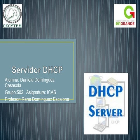Servidor dhcp