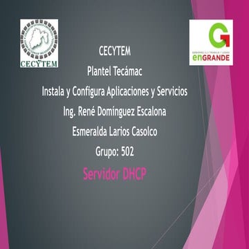Servidor dhcp