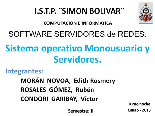 Servidores de red