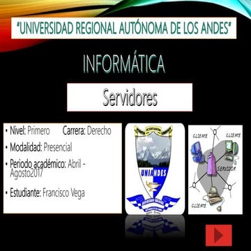 Servidores informatica vega francisco