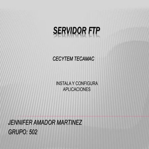 Servidor FTP
