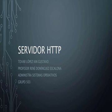 Servidor http