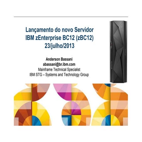 Servidor IBM zEnterprise BC12
