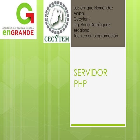 Servidor php