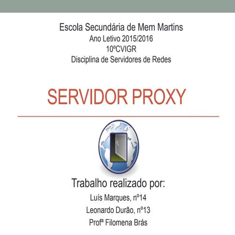 Servidor proxy