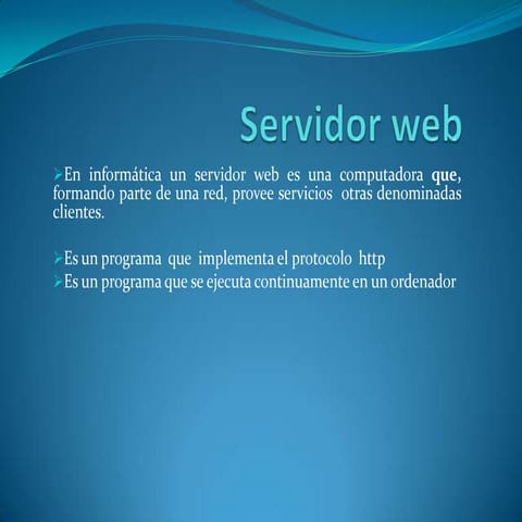 Servidor web jerman