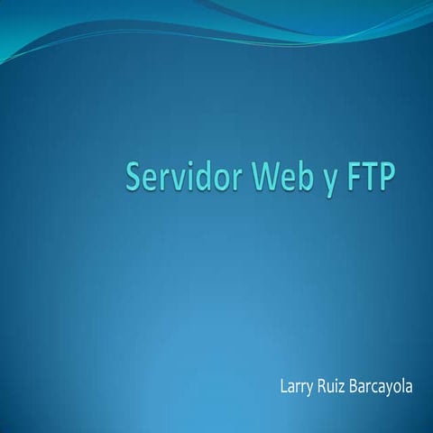 Servidor WEB y FTP