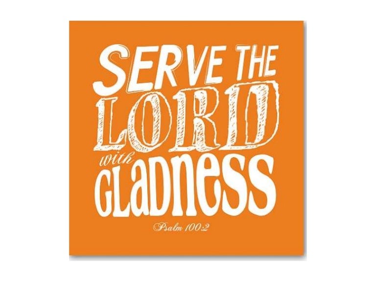 Serving With Gladness