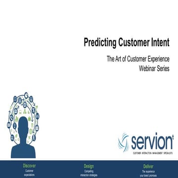 Predicting Customer Intent