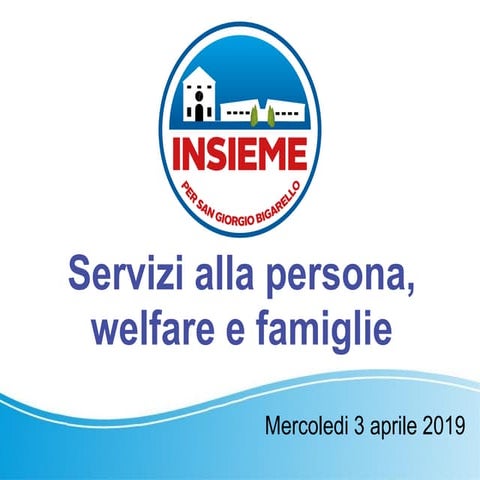 Servizi alla persona welfare e famiglie