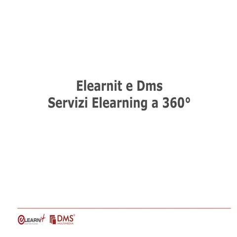 Servizi Elearnit Dms