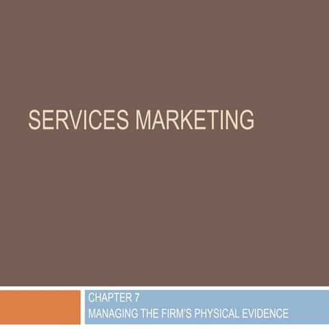 Servmarkchpter7