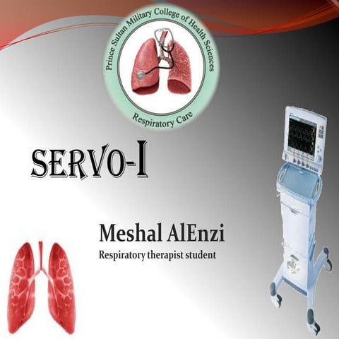 Servoi mechanical ventilation  