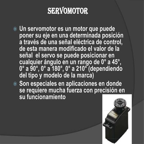 Servomotor