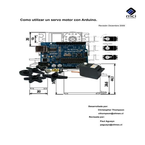 Servo motor 360 con arduino