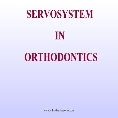 Servosystem/ oral surgery courses