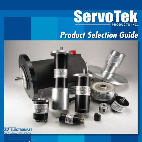 Servo tek selection_guide_brochure
