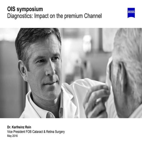 DIAGNOSTICS-IMPACT ON THE PREMIUM CHANNEL - Carl Zeiss Meditec AG