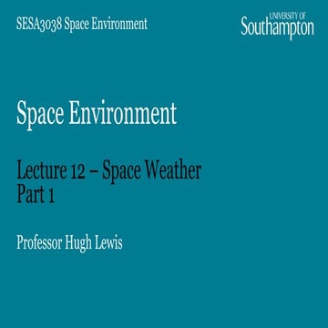 Space weather | PPT