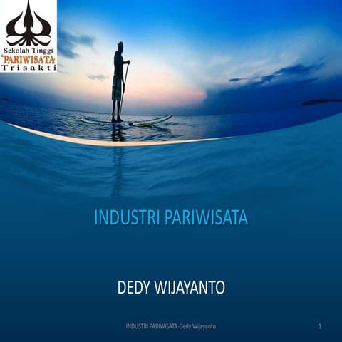 Sesi 2 Industri pariwisata