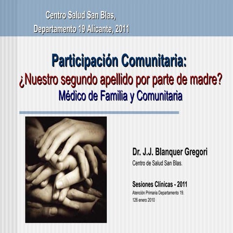 Participación Comunitaria Salud