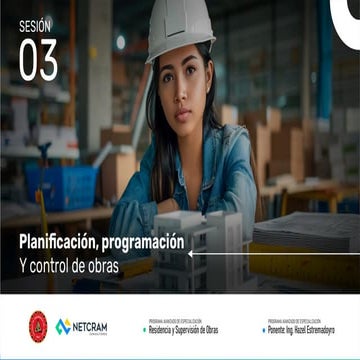 Planificación y Control de Proyectos | PPT