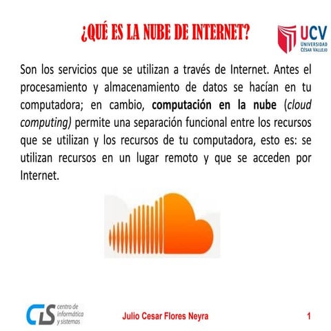 Nube de internet - google drive