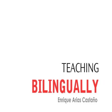 Sesión 1 bilingualism 2017