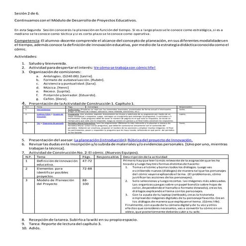 Sesiãƒâ³n 2 de 6 desarrollo de proyectos tlaxcala