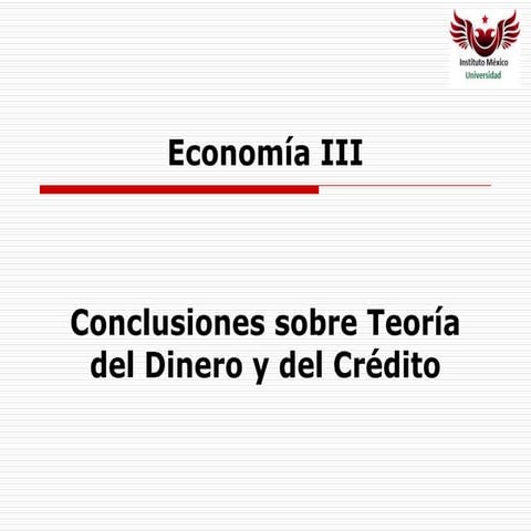 Sesión 3 - Economía III - Sesión de Clase de Asignatura