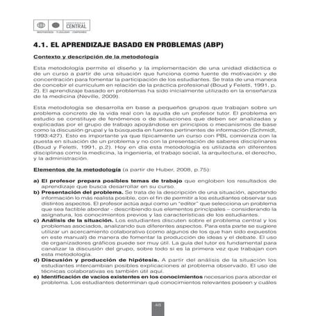 Sesión 3   metodologías centradas en e