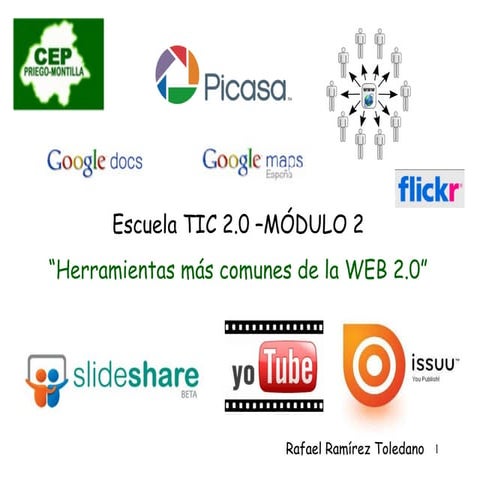 Sesión 4 - Youtube, Slideshare, Issuu, Picassa, Google Docs, Google Maps,