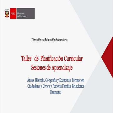 Sesión de aprendizaje ppt ccss 08.02.16