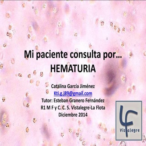 Sesión hematuria dic 14