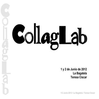 ejemplos técnicas básicas de collage