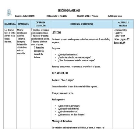 Comprehensive 2026 Primary School Lesson Plans Across Subjects | DOCX