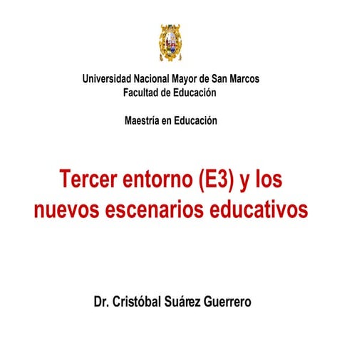 Sesion 1 Dr. Cristobal Suárez