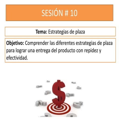 estrategias de plaza