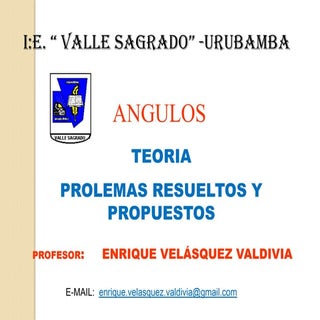 ángulos y paralelas