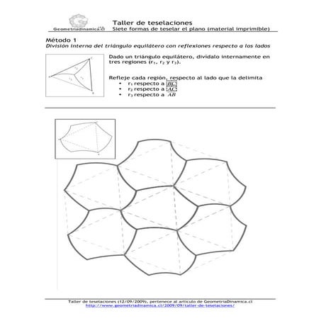 Taller de teselaciones