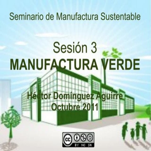 Sesion 3   Manufactura Verde 2011