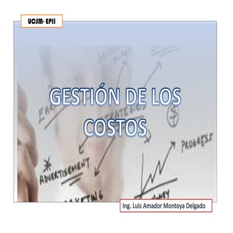 Gestión de Costos del Proyecto | PPTX