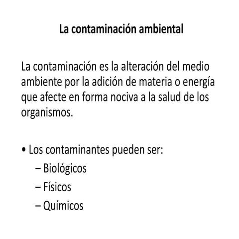 Sesion 8.Contaminacion Ambiental