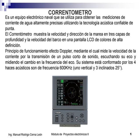 EL CORRENTOMETRO