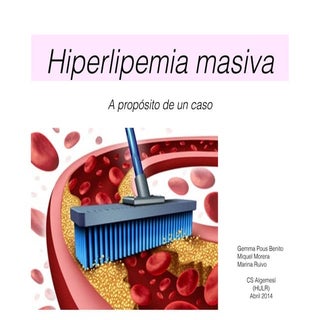 Hiperlipemia masiva, a propósito de...