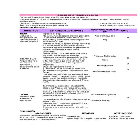 Sesion con tic lucila reyes